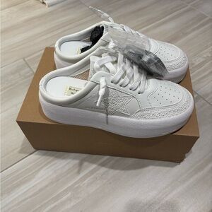 White Platform Sneakers